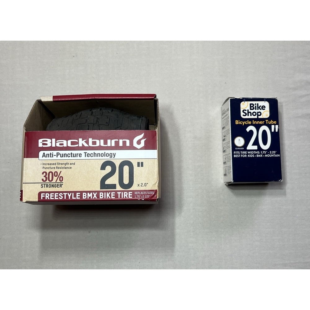 Blackburn Freestyle BMX Bike Tire, with Bike Shop Bicycle Inner Tubes BMX Kids